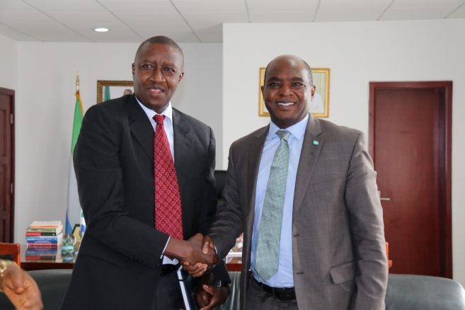 ECOWAS delegation pays a courtesy call on Minister of Foreign Affairs