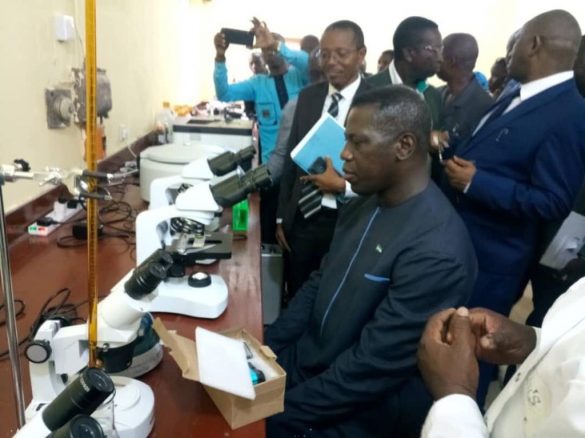Chief Minister Represents President Bio at Milton Margai College on Two Important Occasions