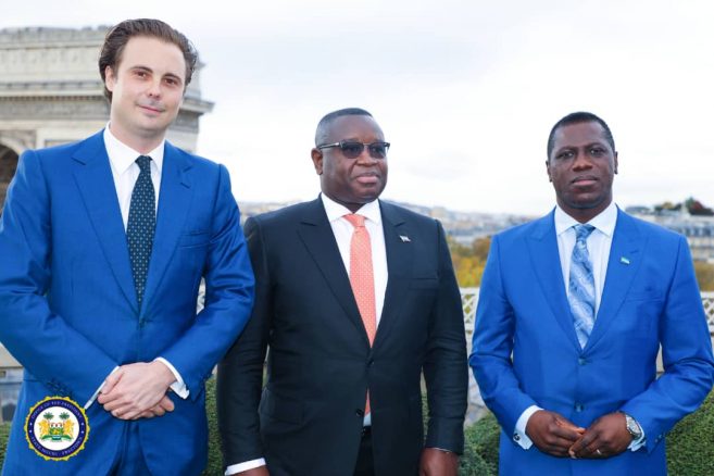 President Julius Maada Bio Visits Vivendi Group to Discuss Sierra Leone Entertainment Industry