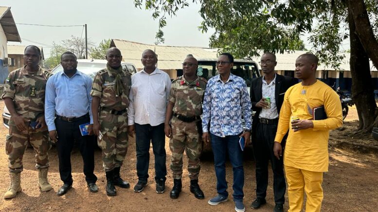 SALWACO team visit Gondama Barracks