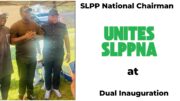 National Chairman Unites SLPPNA at Dual Inauguration